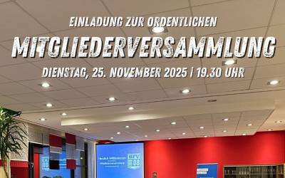 Einladung zur Mitgliederversammlung